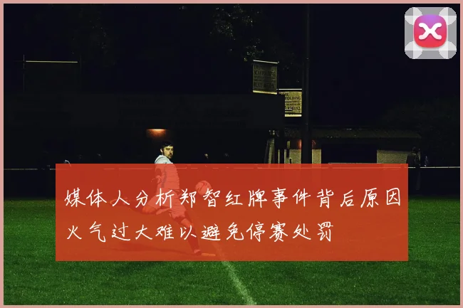 媒体人分析郑智红牌事件背后原因火气过大难以避免停赛处罚